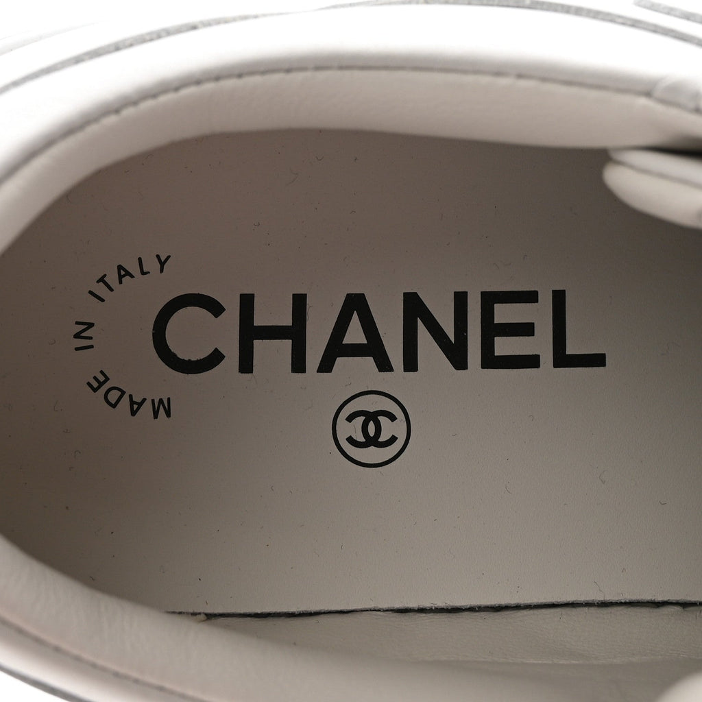 CHANEL CC SNEAKERS WHITE