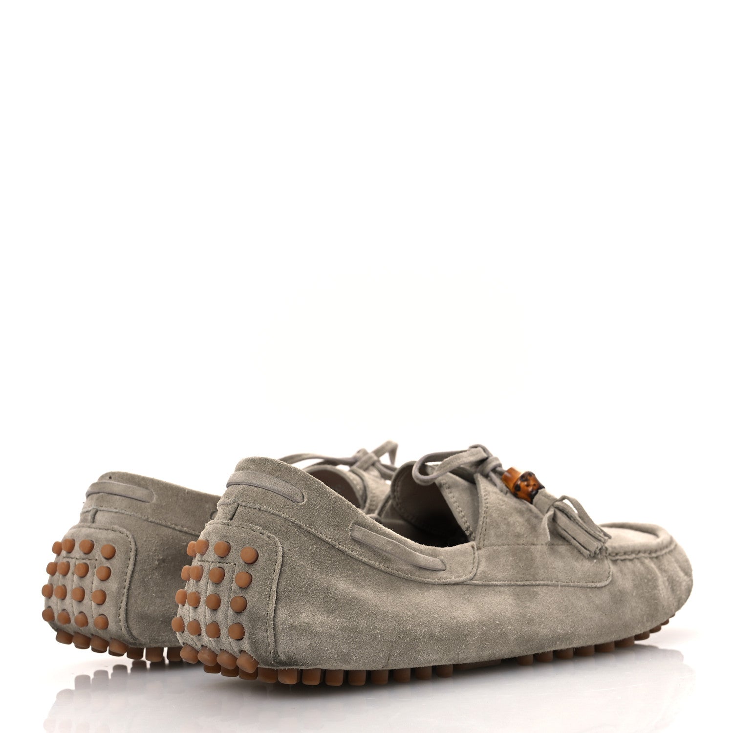 MIU MIU SUEDE LOAFERS BEIGE
