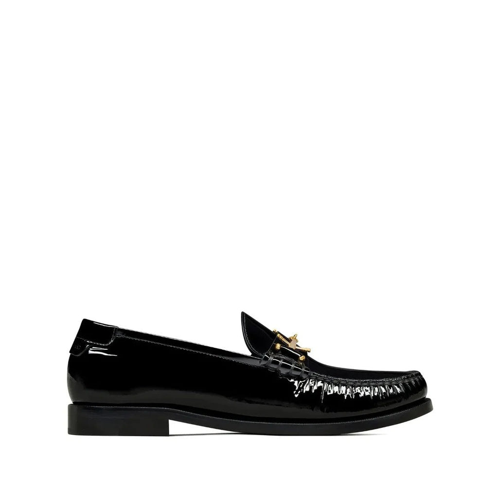 Saint Laurent Le Loafer Loafers - Black patent with horsebit