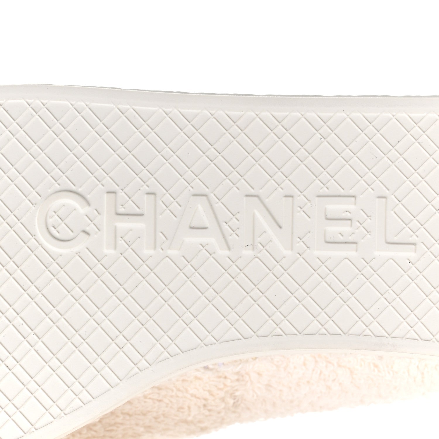 CHANEL TWEED ESPADRILLES WHITE