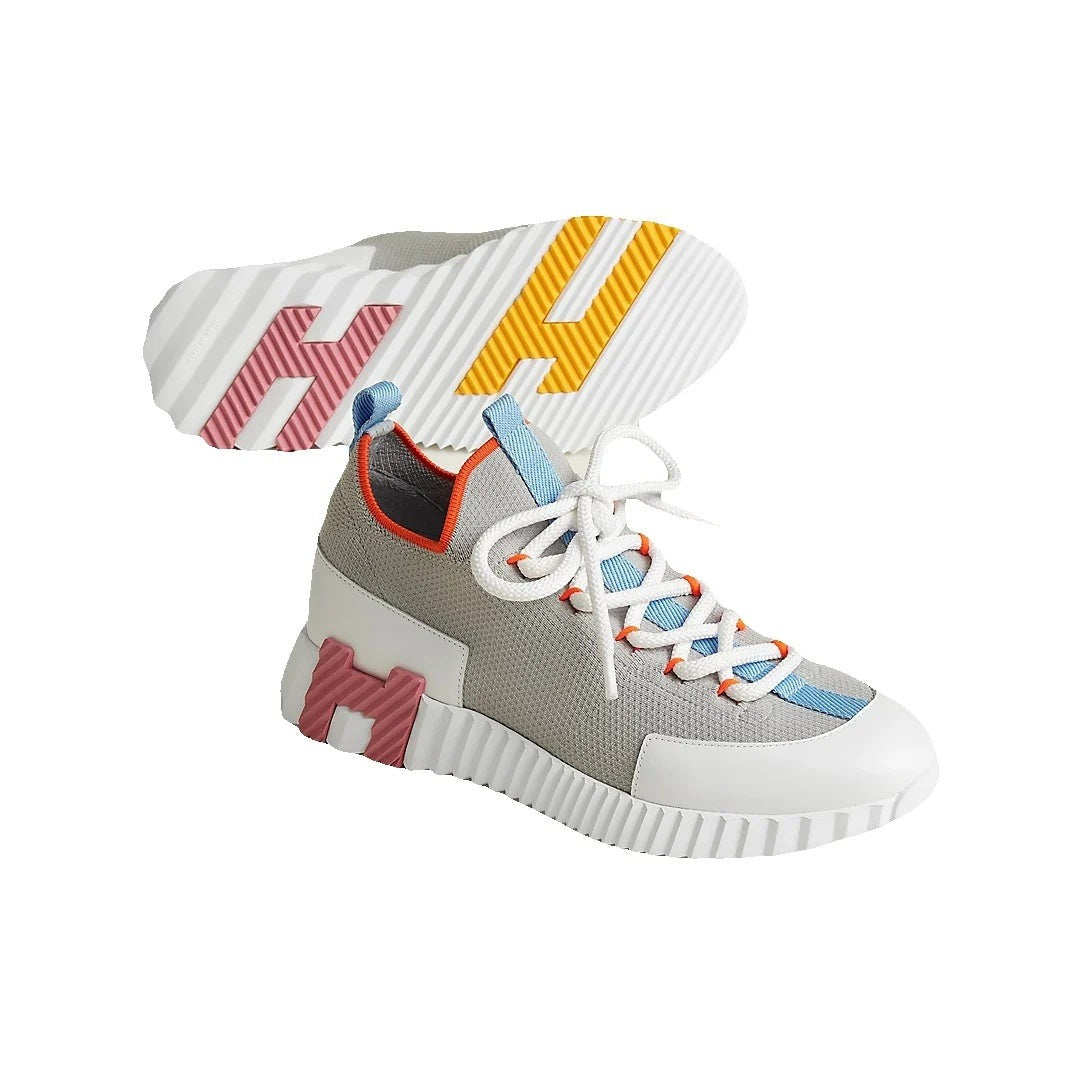 Hermès Lift Slip-On Sneaker - Grey/Multicolor