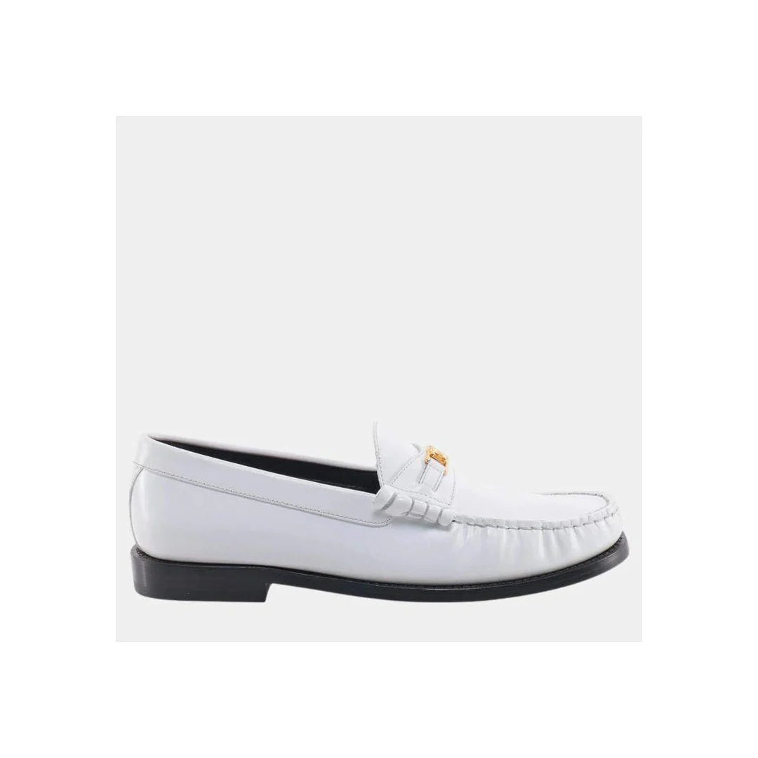 Celine Triomphe Loafers - White