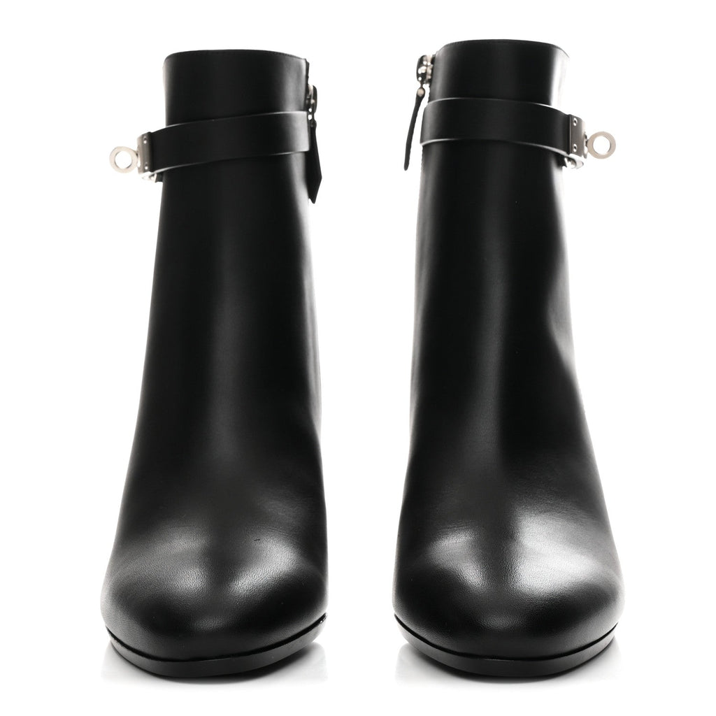 HERMES SAINT GERMAIN ANKLE BOOT CALFSKIN BLACK SHW