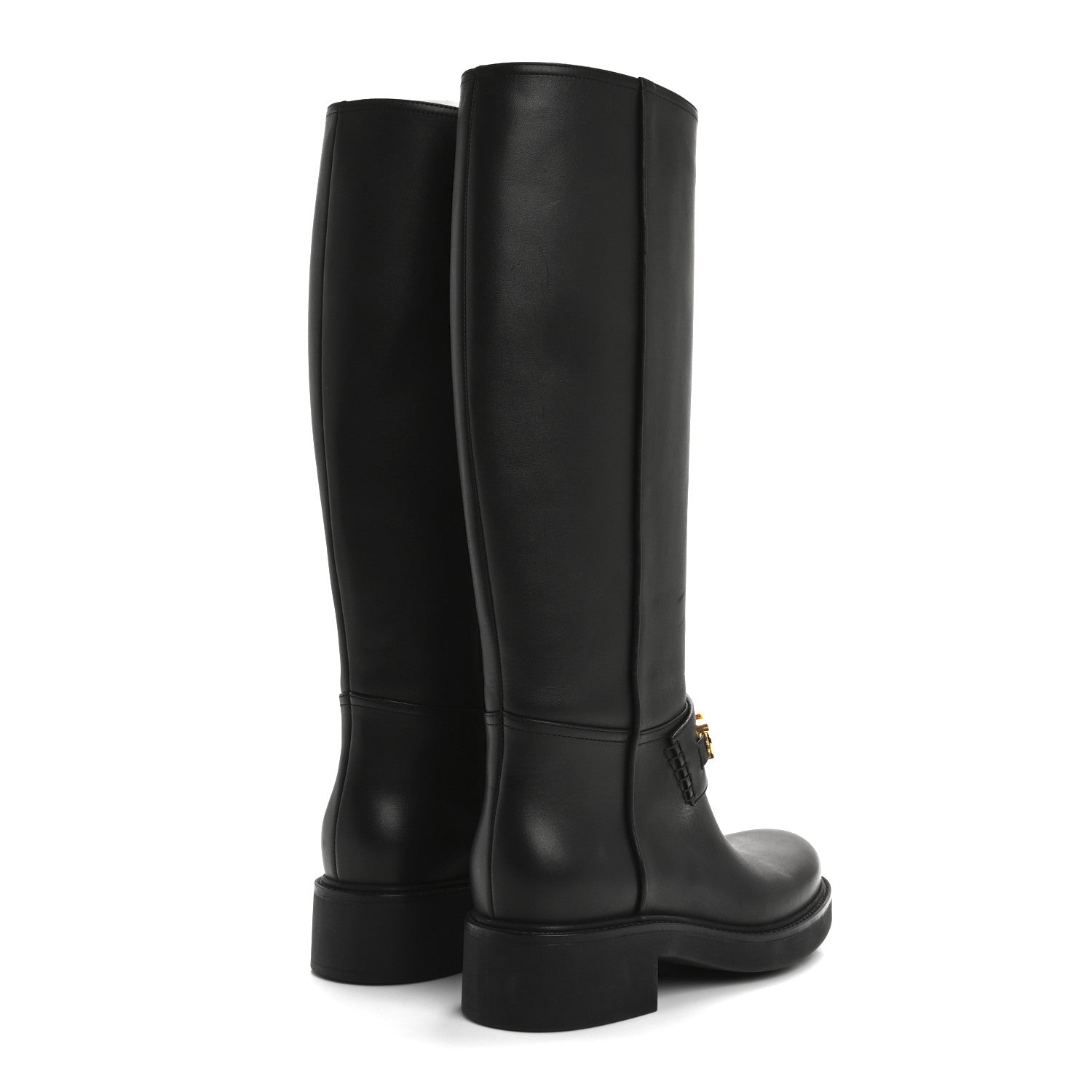 JIMMY CHOO CAMIE OVER THE KNEE BOOTS BLACK