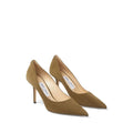 Jimmy Choo Brigitte Pointed Toe Pumps - Olive/Khaki