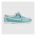 Gucci Boat Shoes - Light Blue