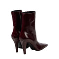 Saint Laurent 75mm Jill Boots - Burgundy (knee-high, different model)