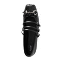 Gucci Horsebit Leather Ballet Flats - Black