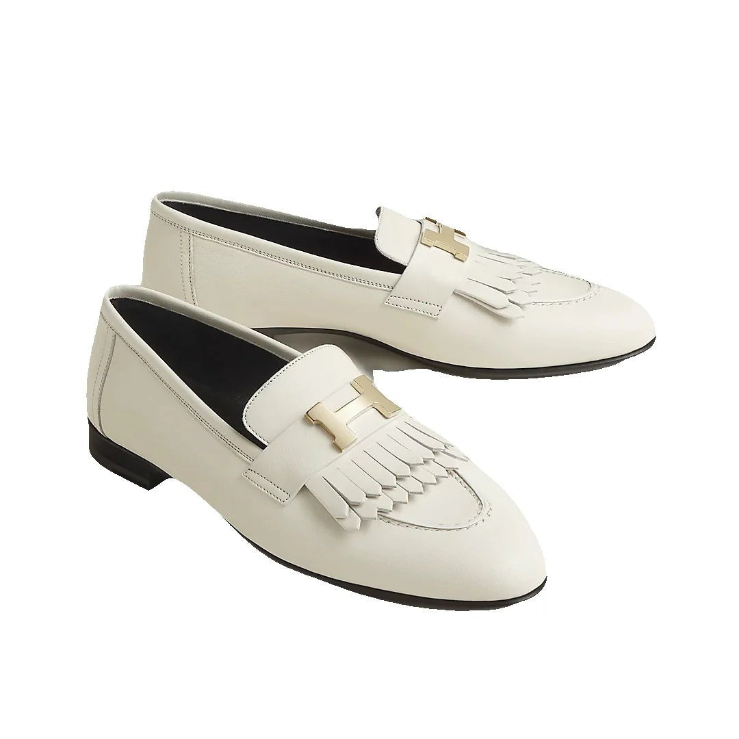 Hermès Royal Loafer Beige - White