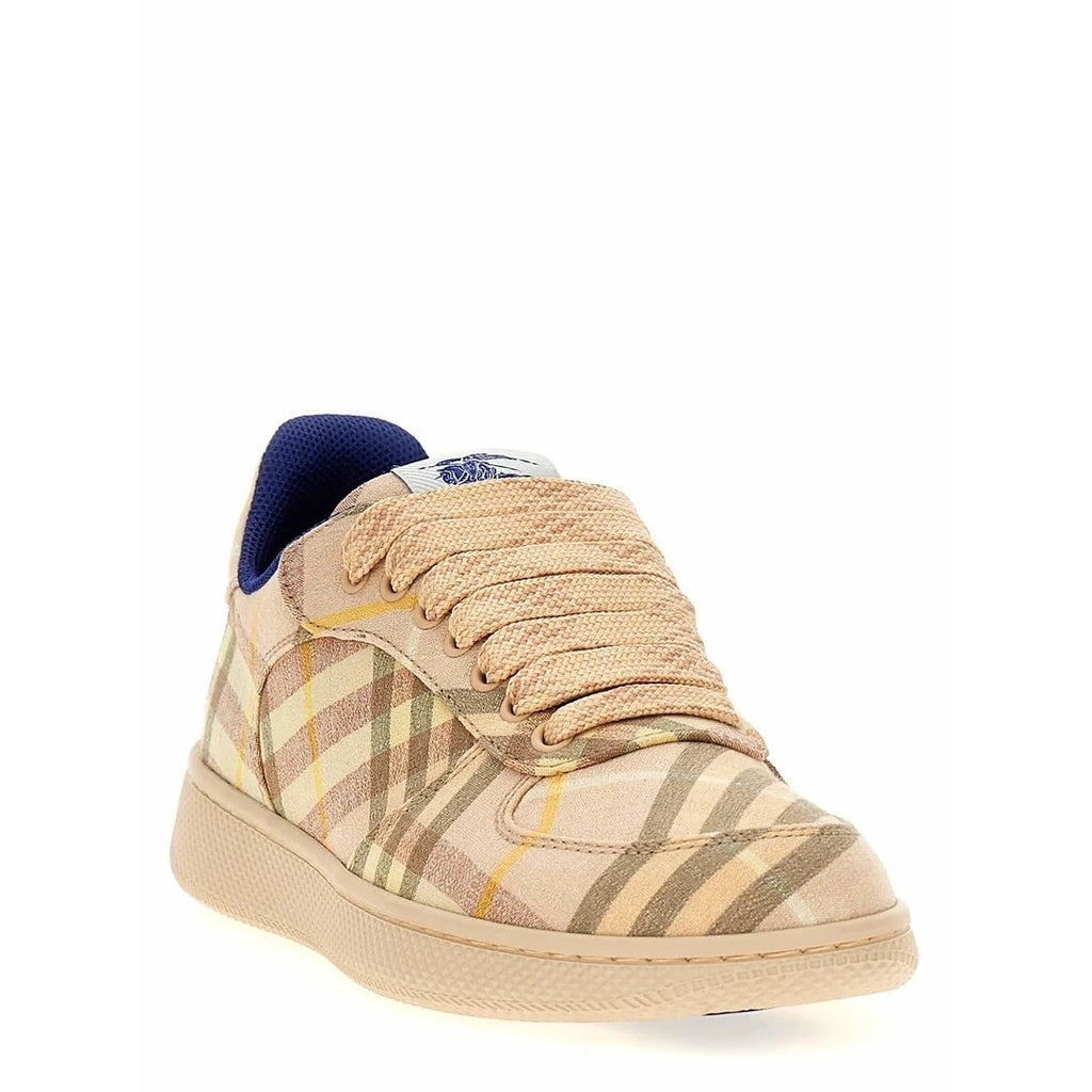 Burberry Check Terrace Sneakers - Pink