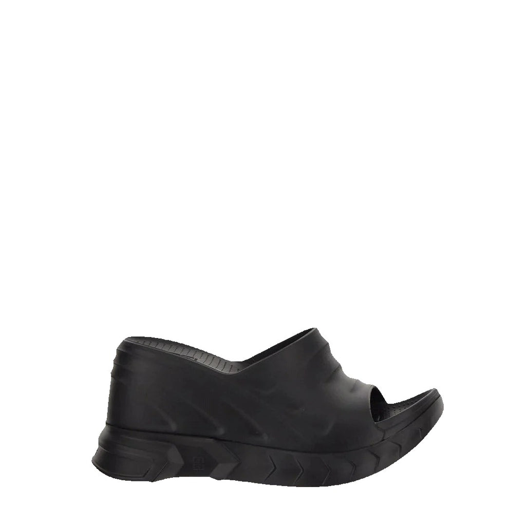 Givenchy Rubber Marshmallow Sandal - Black
