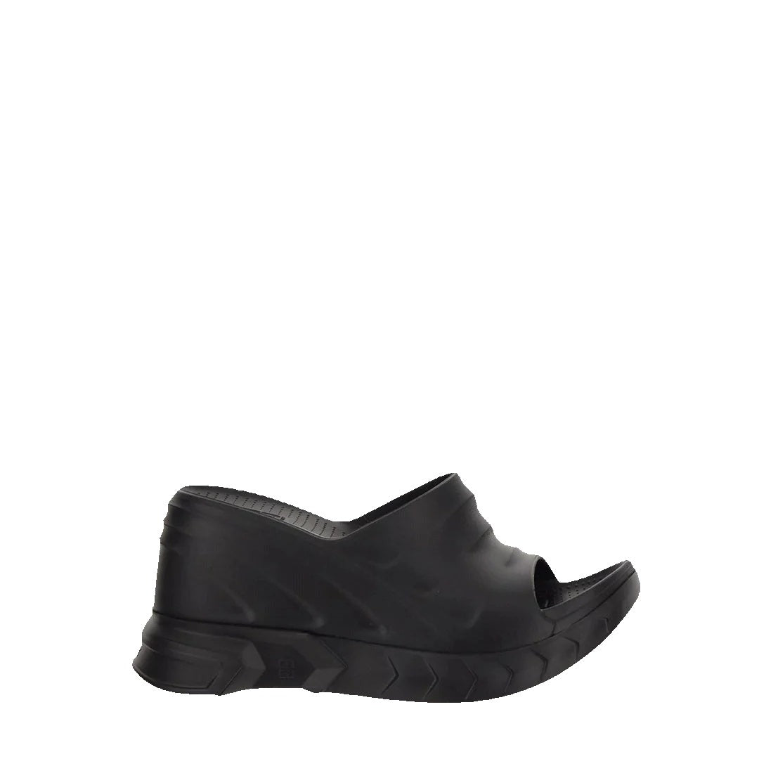 Givenchy Rubber Marshmallow Sandal - Black