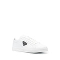 Prada Drill Low-Top Canvas Sneakers - White/Black