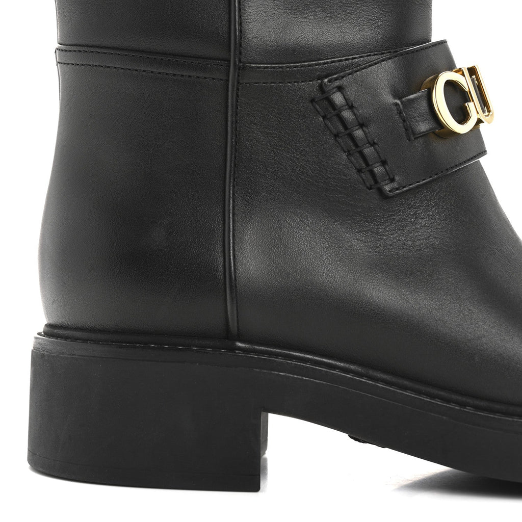 JIMMY CHOO CAMIE OVER THE KNEE BOOTS BLACK
