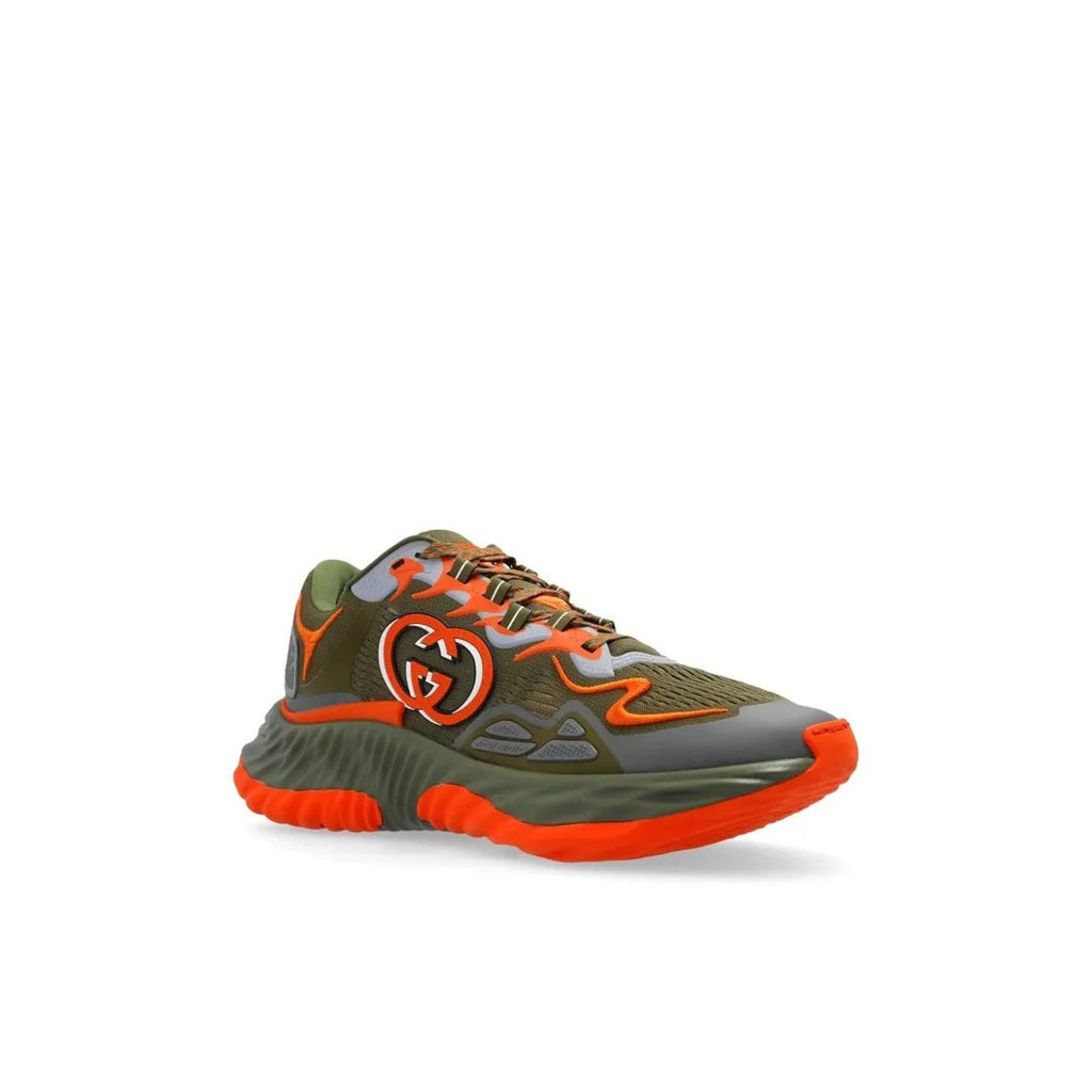 Gucci Sneakers - Olive/Orange