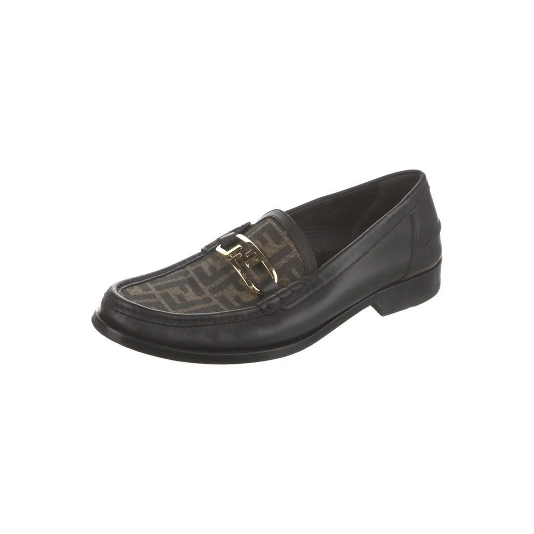 Fendi FF Loafers - Brown/Black
