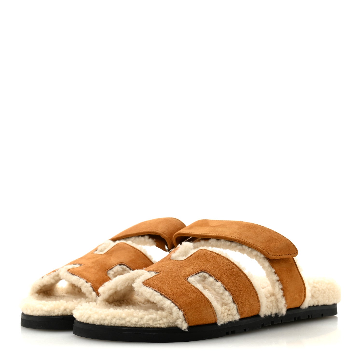 HERMES CHYPRE SANDALS NATUREL