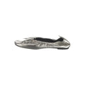 Celine Elegant Leather Flats Buff - Silver