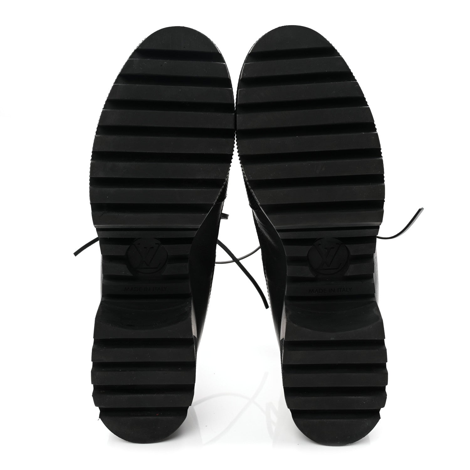 LOUIS VUITTON SUEDE CALFSKIN MONOGRAM LAUREATE PLATFORM DESERT BOOT BLACK
