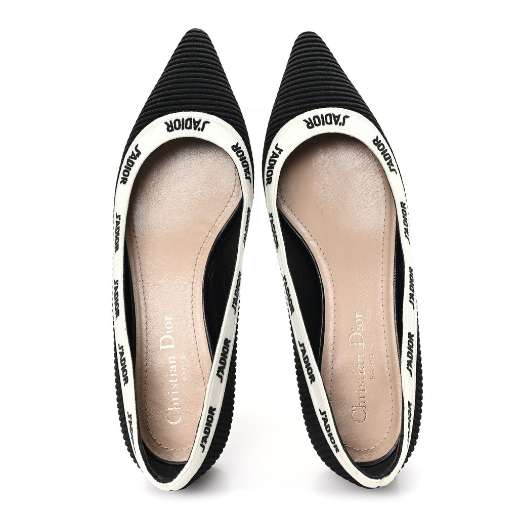 DIOR BALLET FLATS BLACK