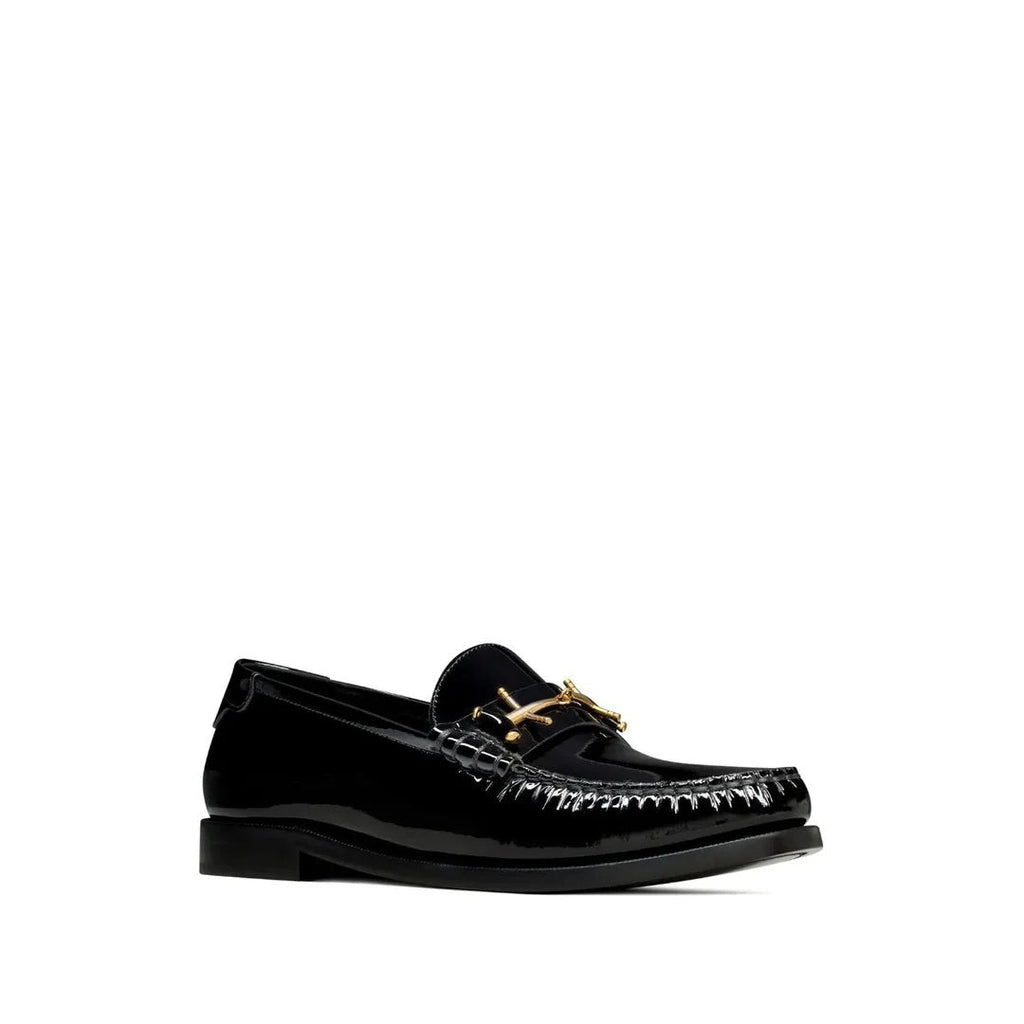 Saint Laurent Le Loafer Loafers - Black patent with horsebit