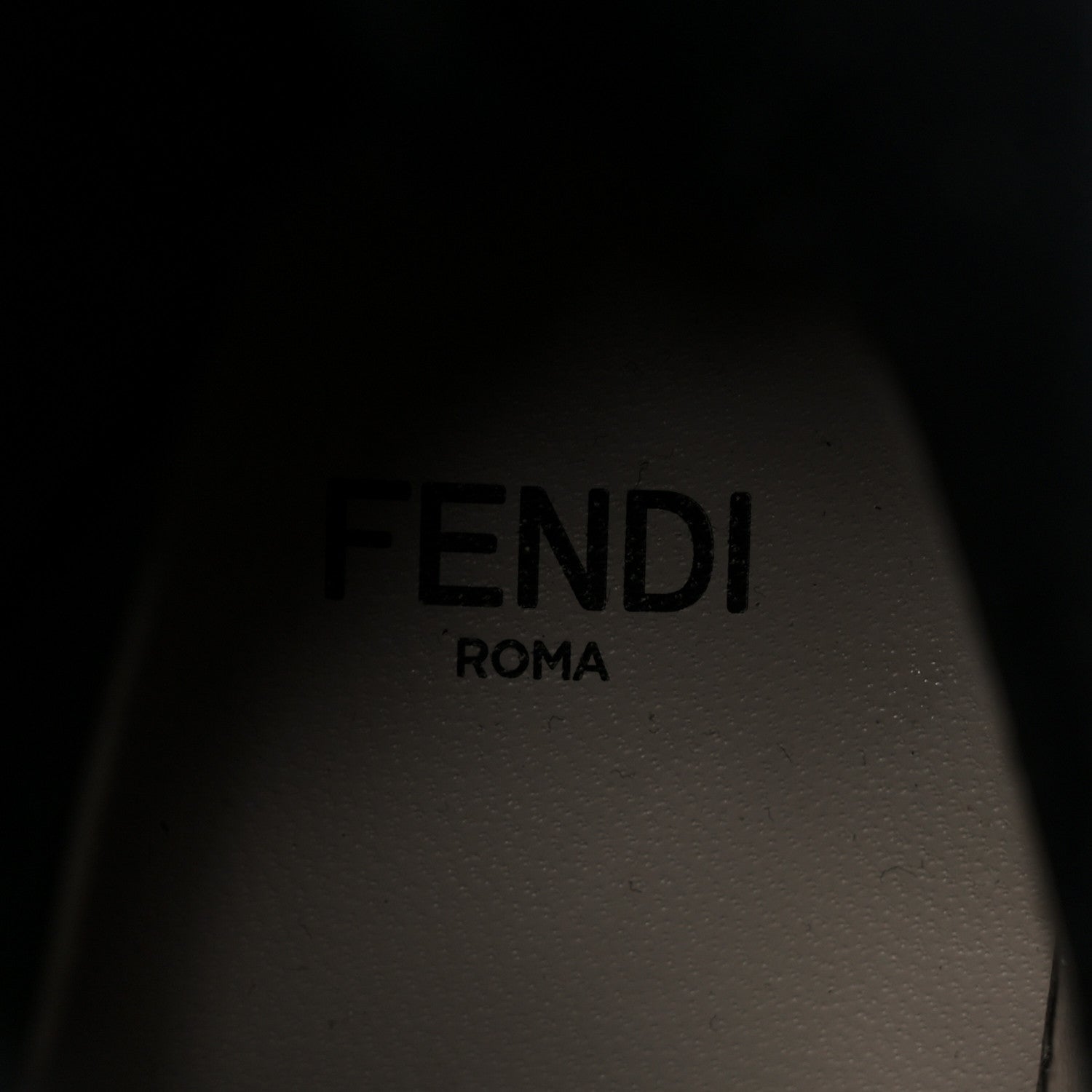 FENDI FF ROCKOKO STRETCH FABRIC OPENWORK SOCK BOOT BLACK & WHITE PEARL