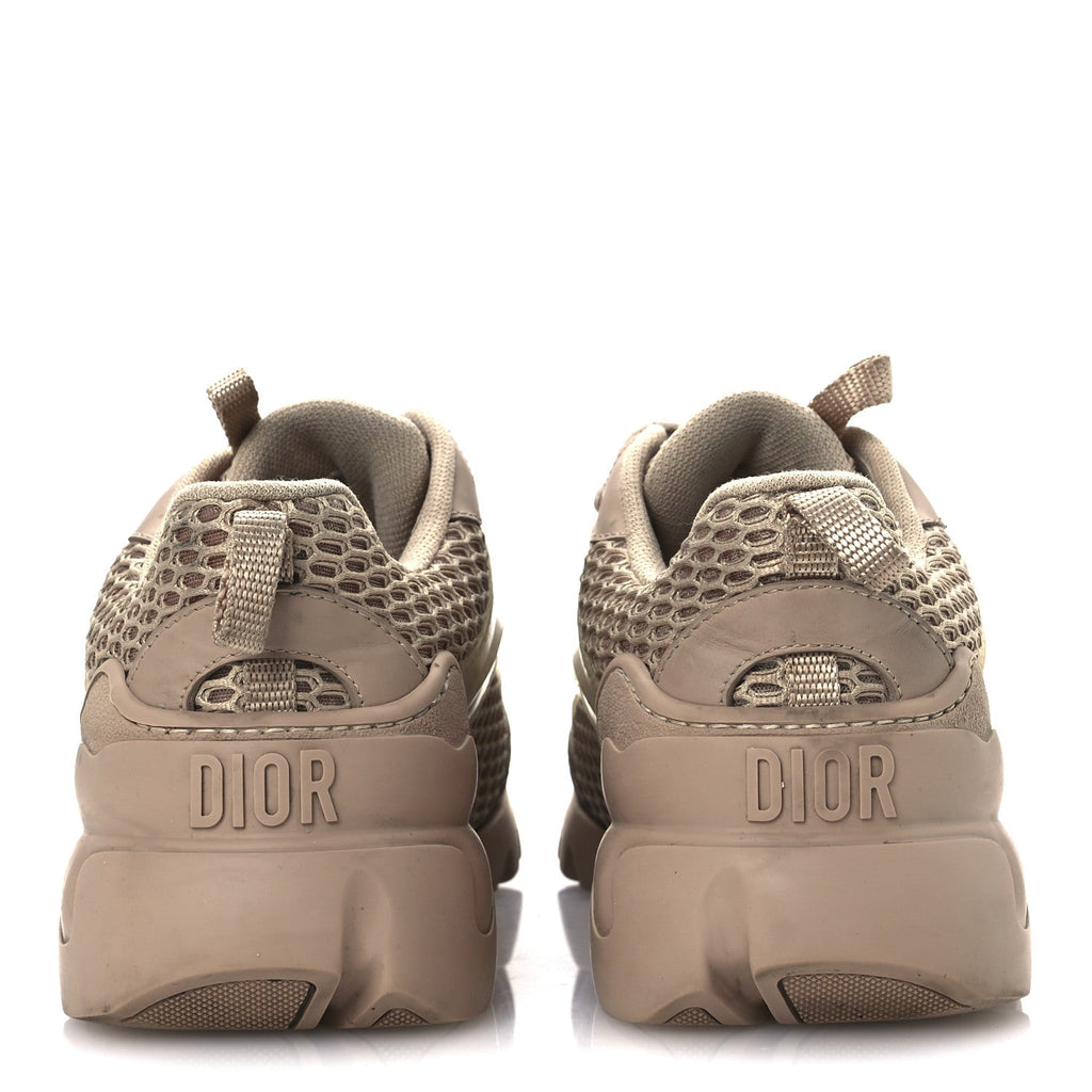 CHRISTIAN DIOR DIOR D-CONNECT SNEAKERS BEIGE & NUDE