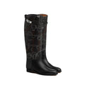Hermès Lizy Boot - Black (different model - tall printed riding boot)