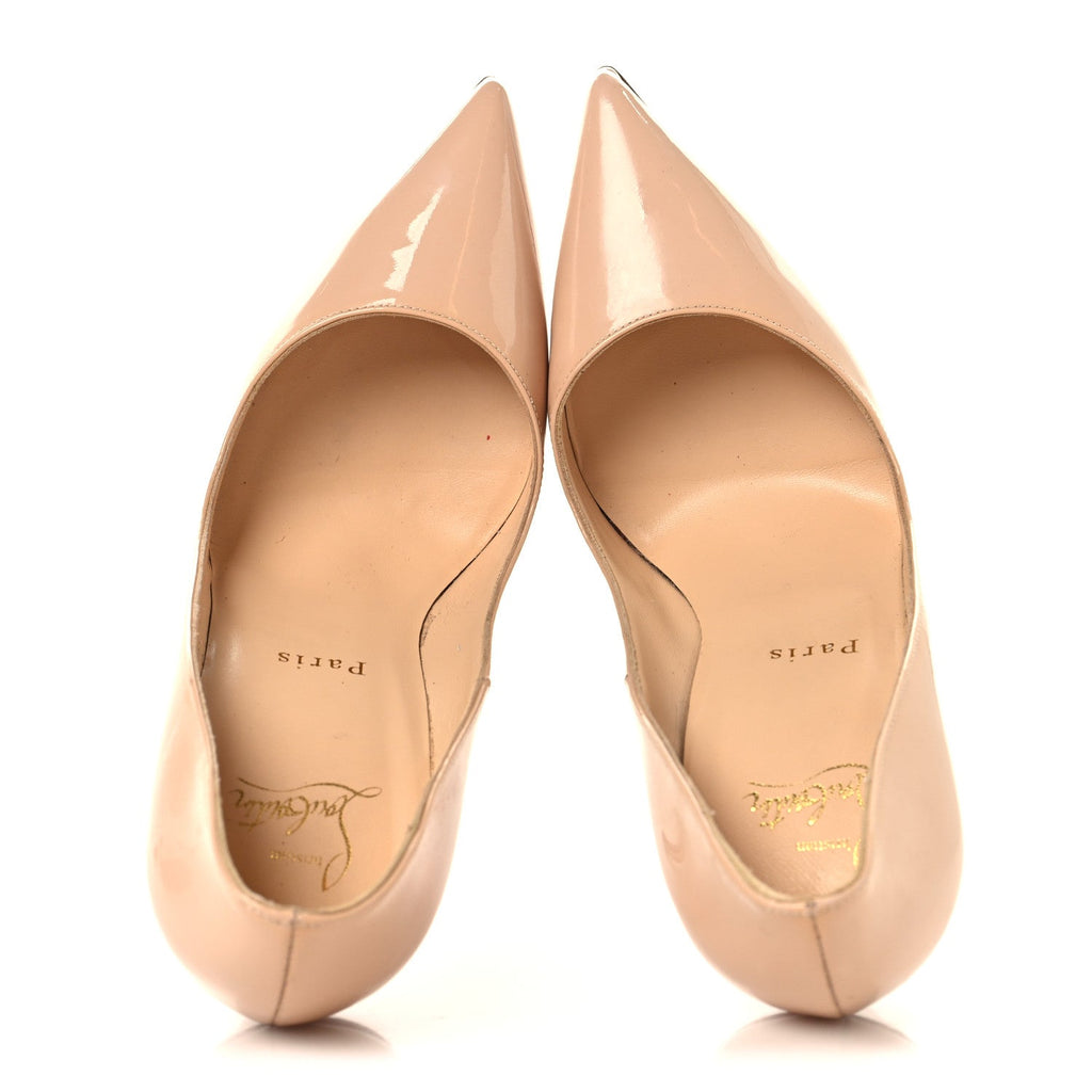 CHRISTIAN LOUBOUTIN PATENT SO KATE PUMP NUDE NUDE