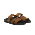 Hermès Chypre Sandal Beige - Tan/Camel Brown