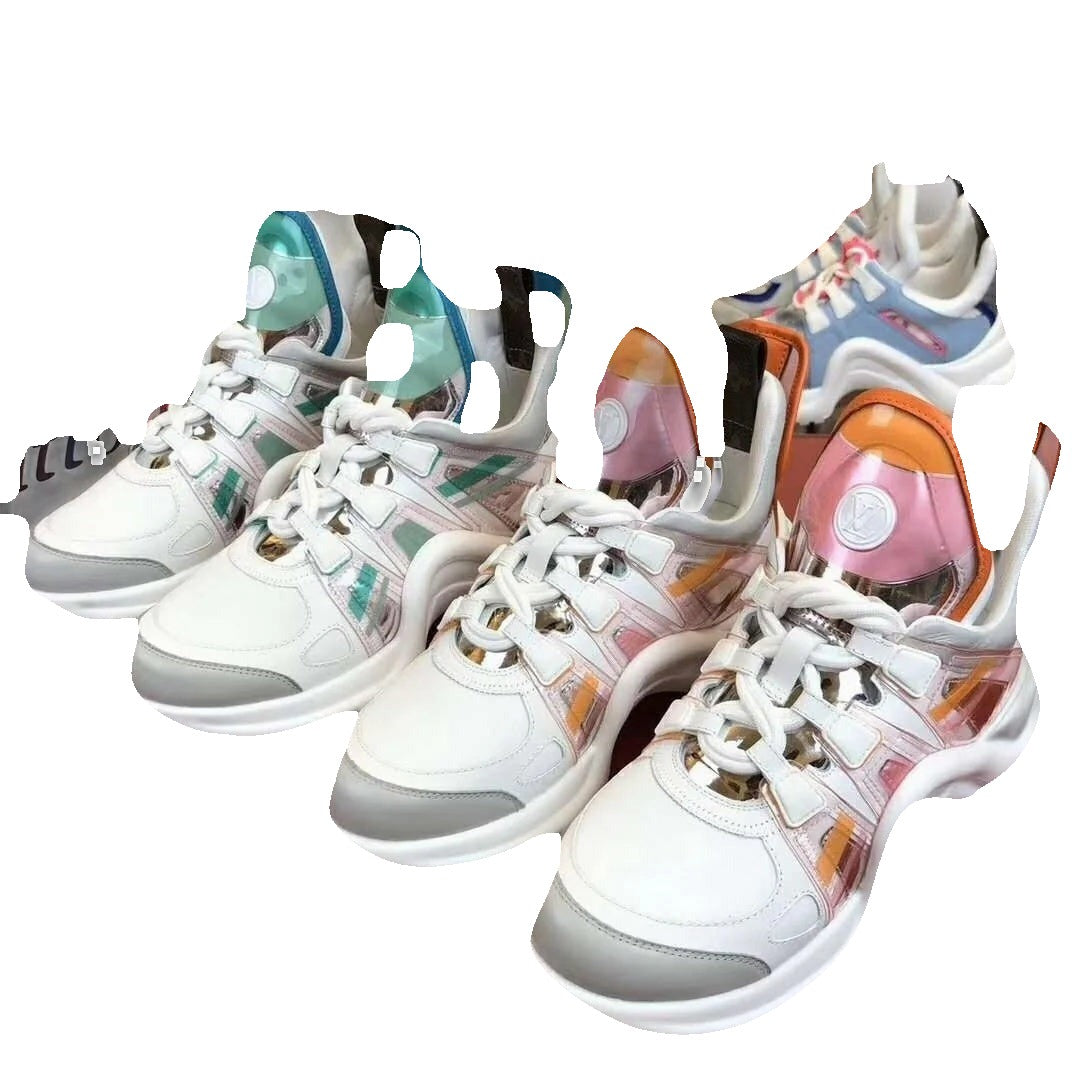 Louis Vuitton LV Archlight Gradient Sneakers - Multi (Pink/Orange/Mint)