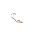 Jimmy Choo Saeda 100 Crystal Mesh Pumps - Nude/Pink