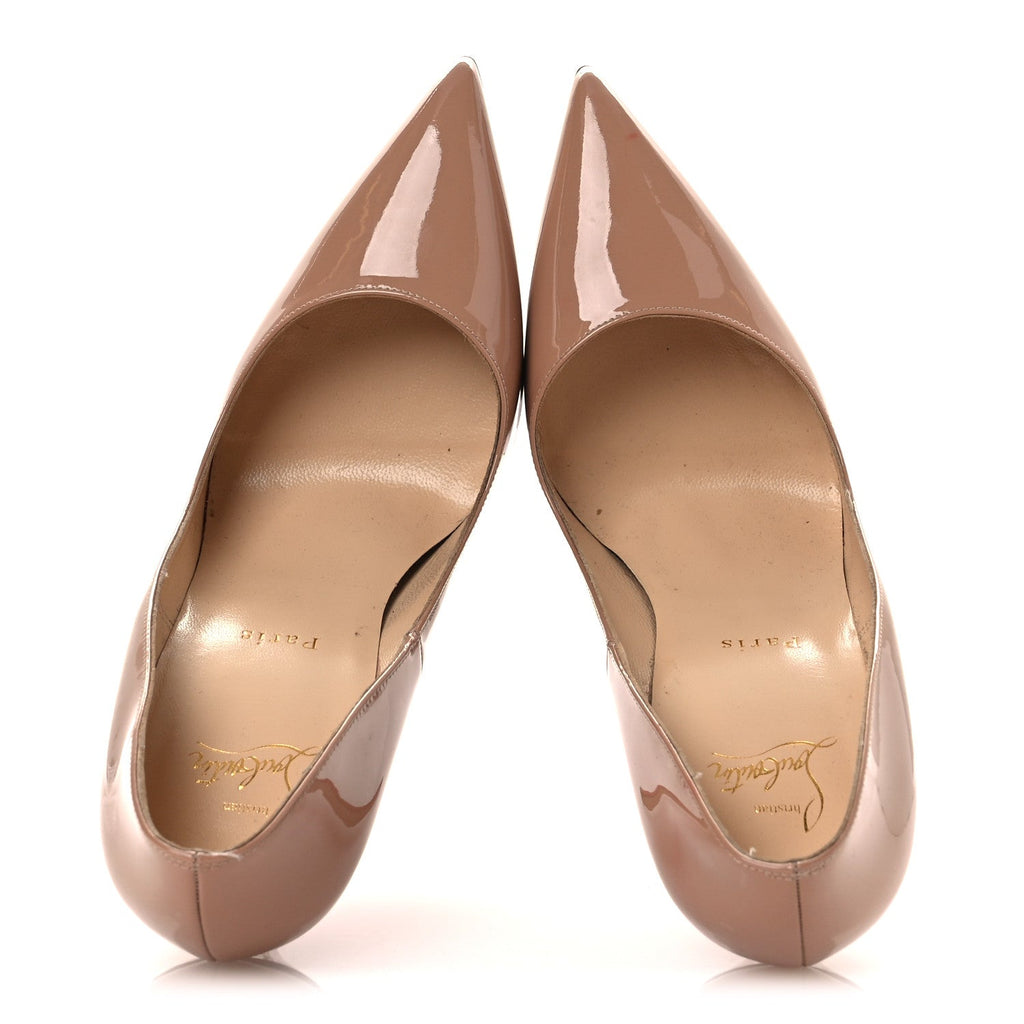 CHRISTIAN LOUBOUTIN PATENT SO KATE PUMP NUDE NUDE