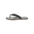Bottega Veneta Sampieri Flat Thong Rubber Flip Flops - Navy/Grey