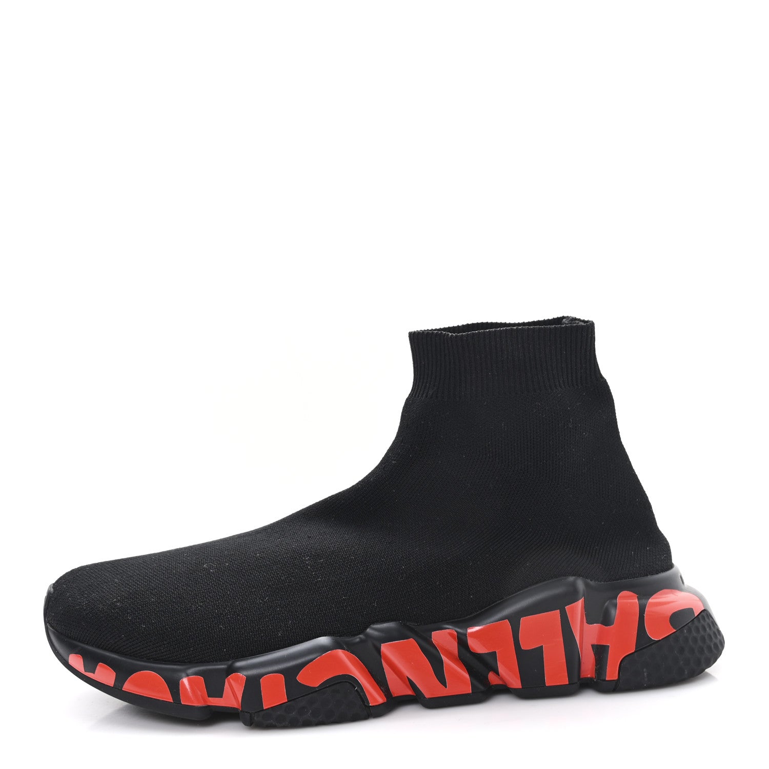 BALENCIAGA SPEED . GRAFFITI SNEAKERS BLACK