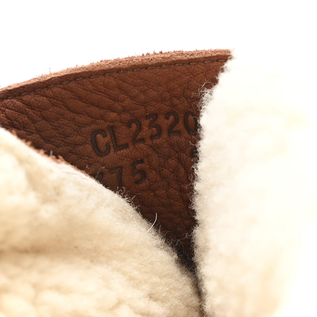 CELINE SUEDE ANKLE BOOTS BROWN