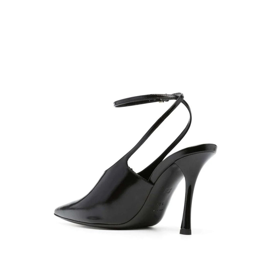 Givenchy Square-Toe Slingback Pumps - Black