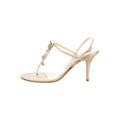 Jimmy Choo Slingback High Heel Sandals - Nude/Cream