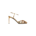 Celine Triomphe Leather Sandal - Gold