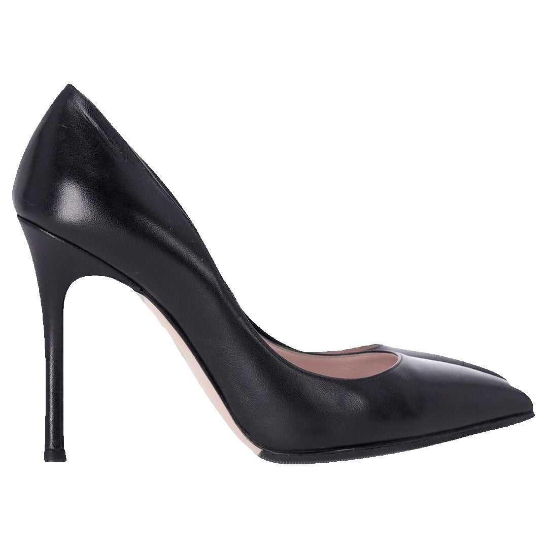 Miu Miu Pointed High Heels - Black