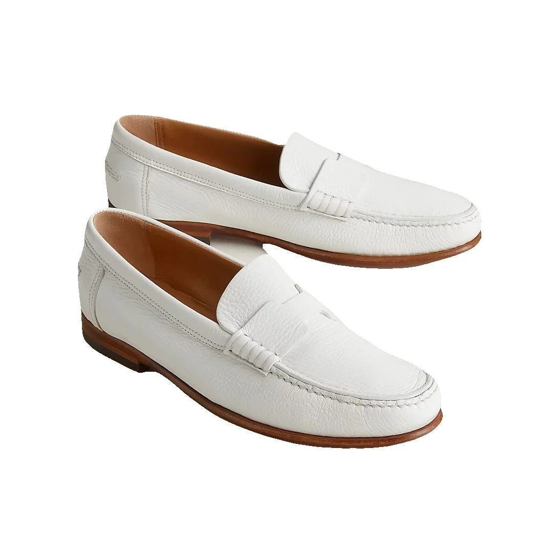 Hermès Kennedy Loafer Beige - White