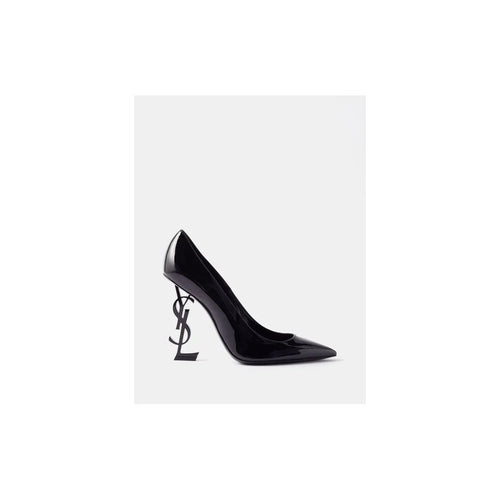 Saint Laurent Opyum 110 Patent Leather Sandals - Black (pumps, not sandals)