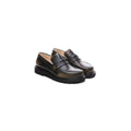 Loewe Edge Loafer Mule Brushed - Black/Dark Green