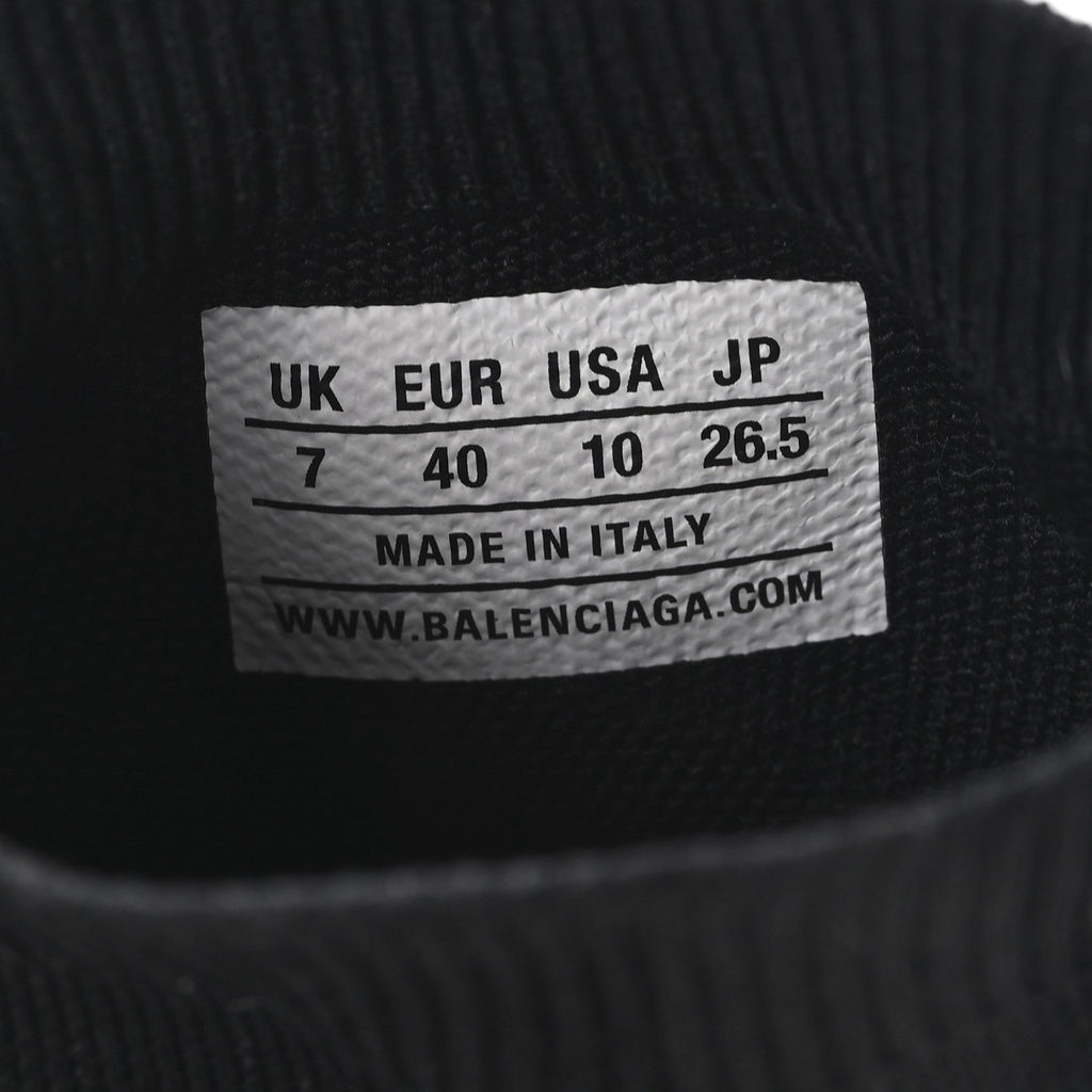 BALENCIAGA SPEED . GRAFFITI SNEAKERS BLACK