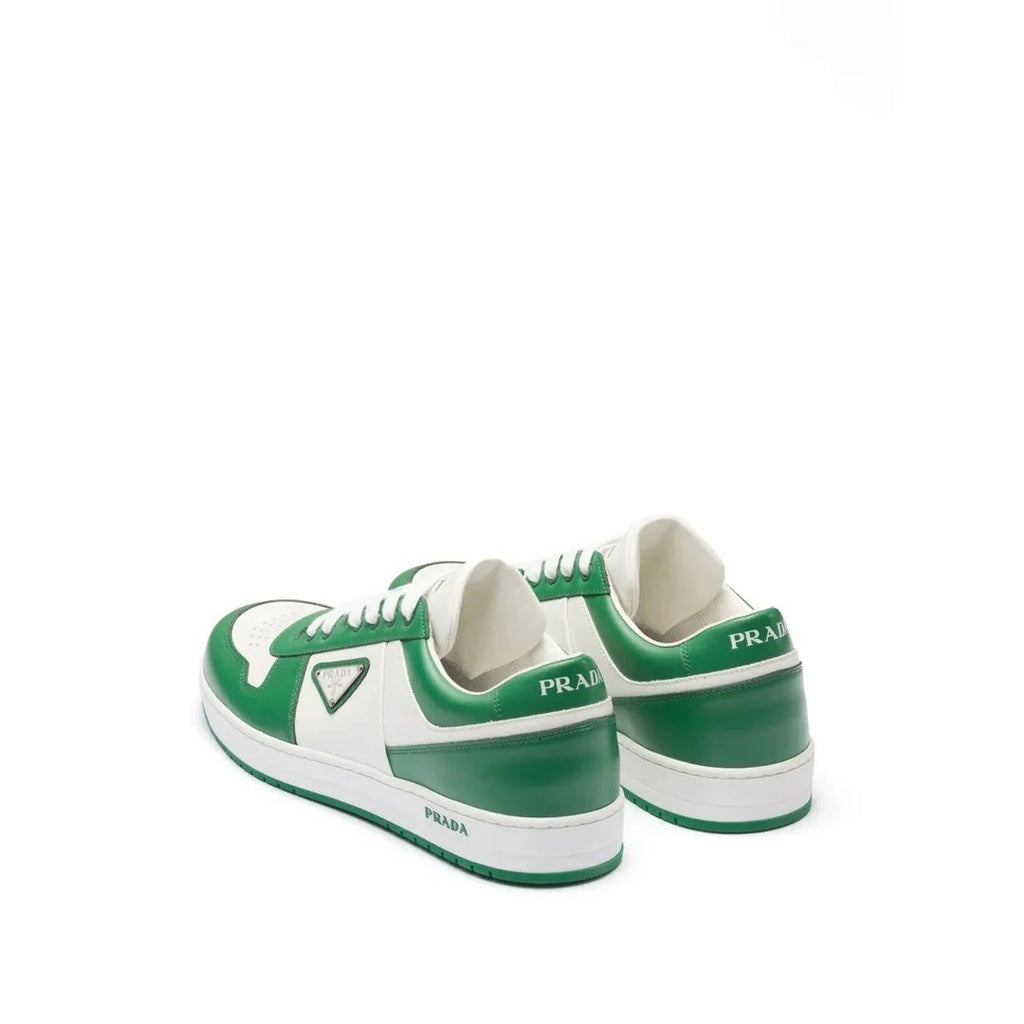 Prada Drill Low-Top Canvas Sneakers - Green