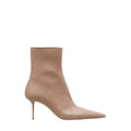 Saint Laurent Ashley Booties - Nude/Beige