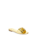 Fendi Mink FF Baguette Slide Sandal Kissed - Gold