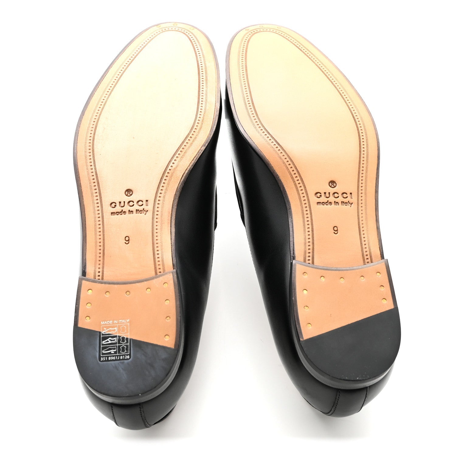 GUCCI LOAFERS HORSEBIT BLACK