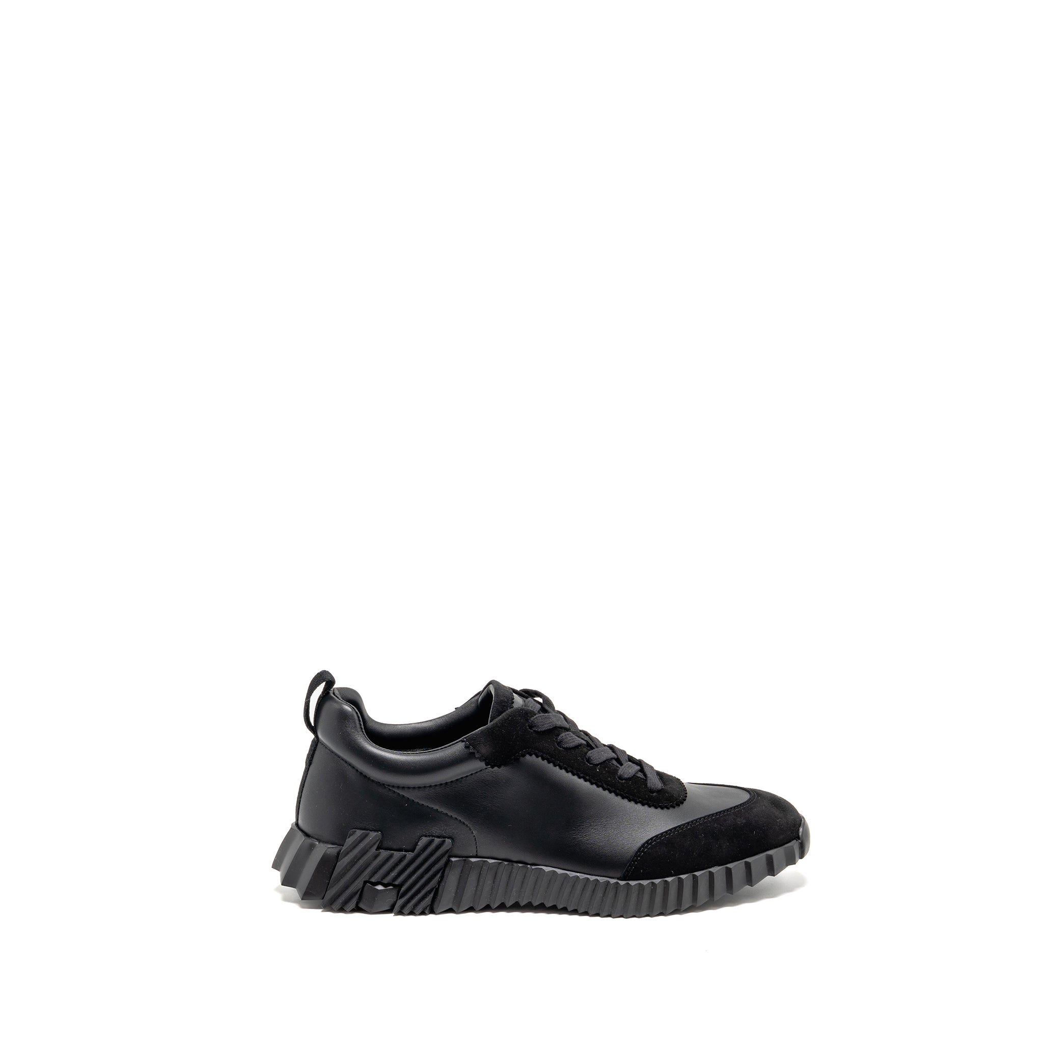 HERMES HOMME BOUNCING SNEAKER GOATSKIN BLACK