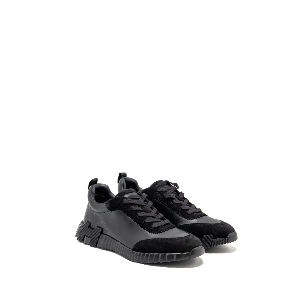 HERMES HOMME BOUNCING SNEAKER GOATSKIN BLACK